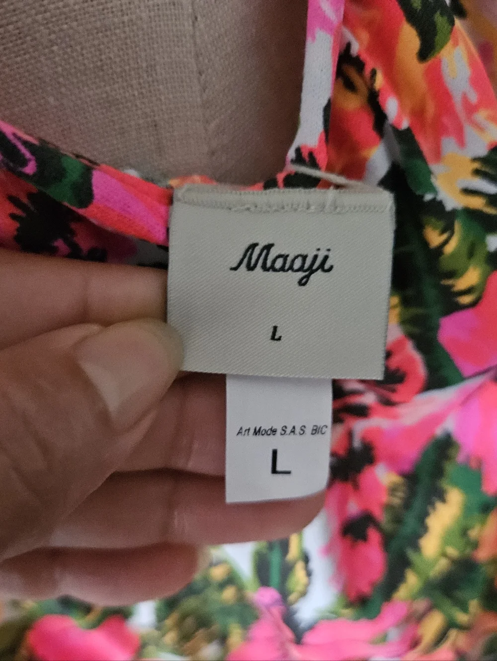 Maaji Hula Maxi Dress in tropical floral print - Picture 4 of 11